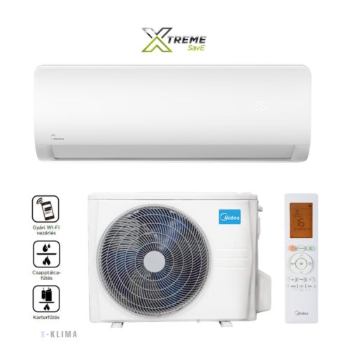 Midea Xtreme Save MG2X-09-SP oldalfali split R32 (2,6 kW)