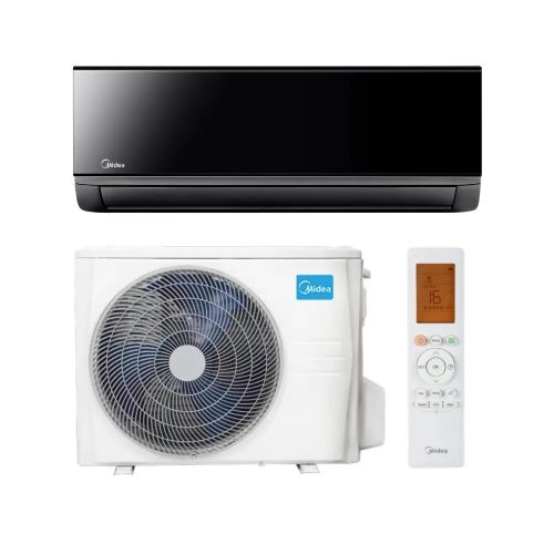 Midea Xtreme Save MOX102-12HFN8-BL oldalfali split R32, FEKETE (3,5 kW)